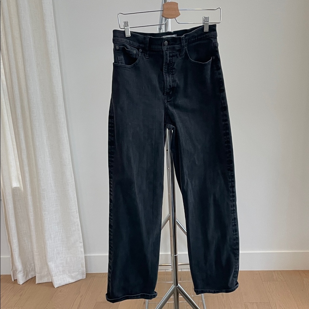 Madewell Charcoal Denim Pants
